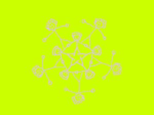 Mandala aus Menschen