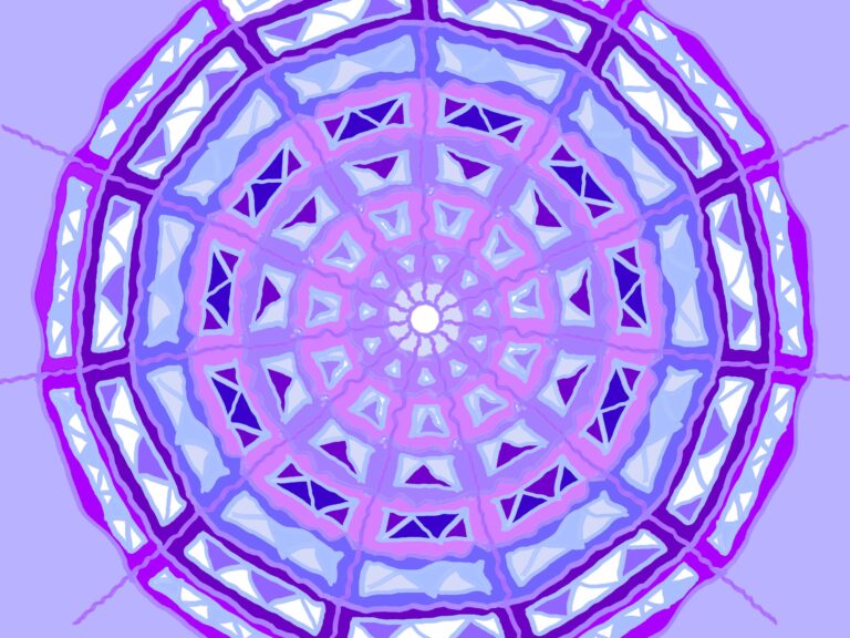 Mandala Lila